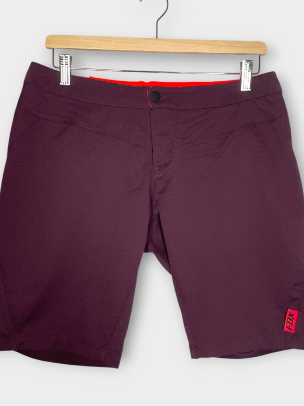 Fox Racing Ripley Women's Mountain Bike Shorts Plum 9" MTB Trail Baggies M
